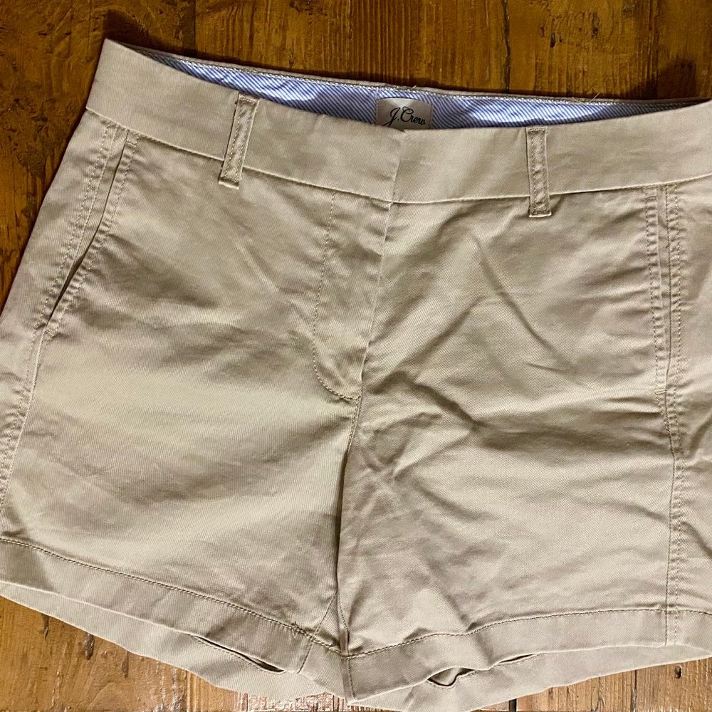 J. Crew Beige Womens shorts Size 4
